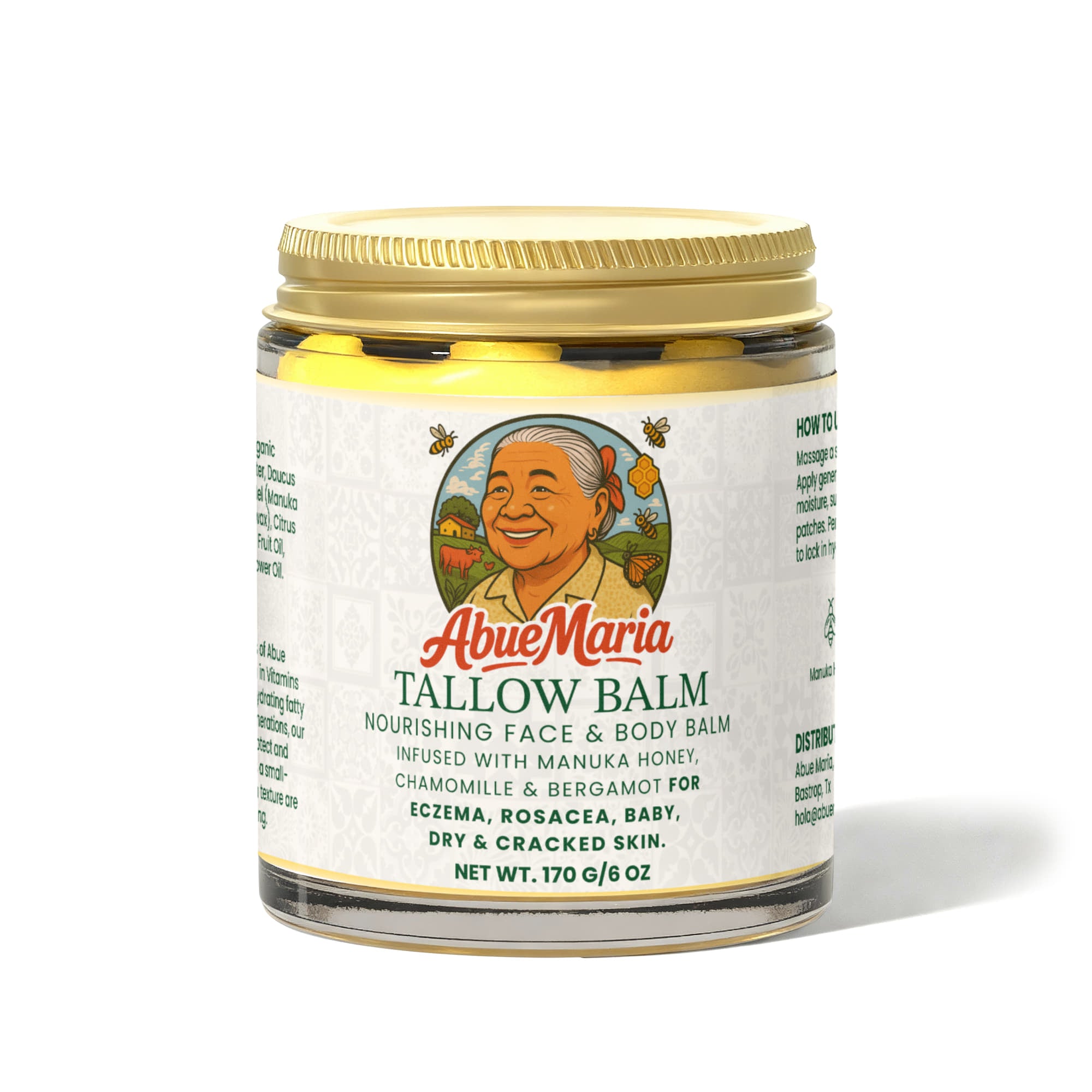Manuka Honey Chamomile Tallow Body Balm