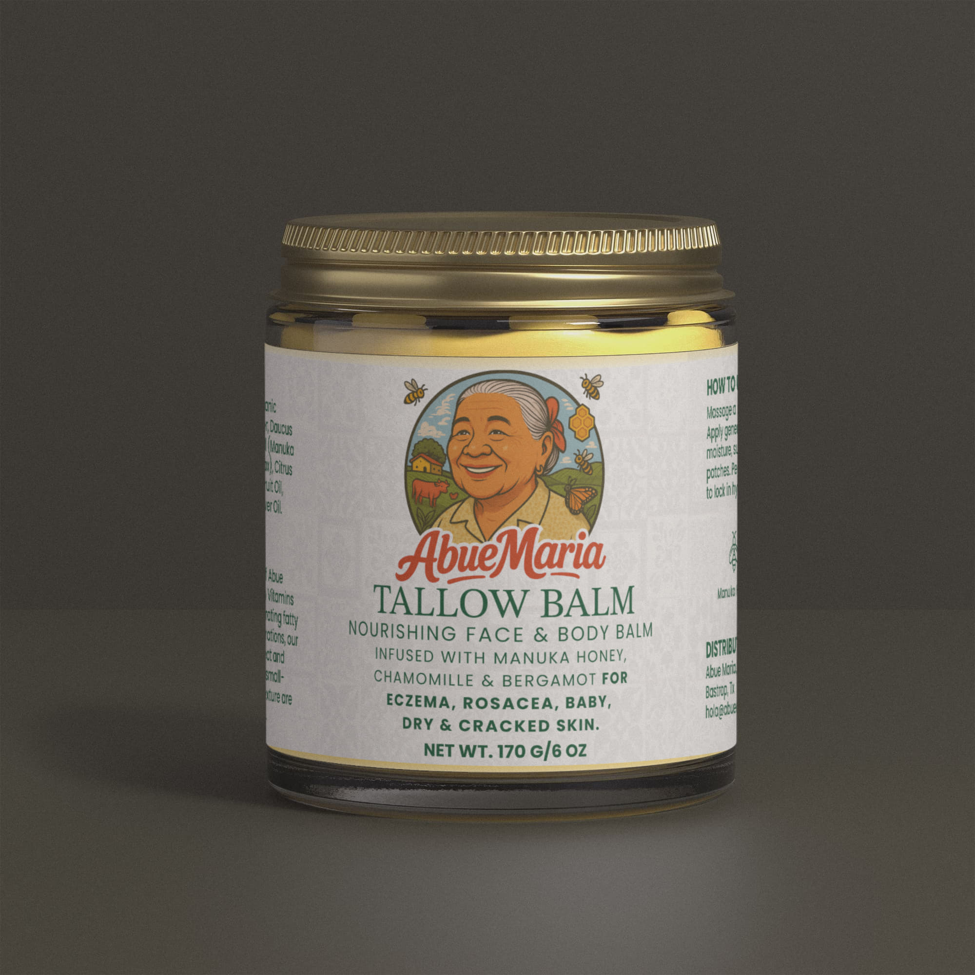 Manuka Honey Chamomile Tallow Body Balm