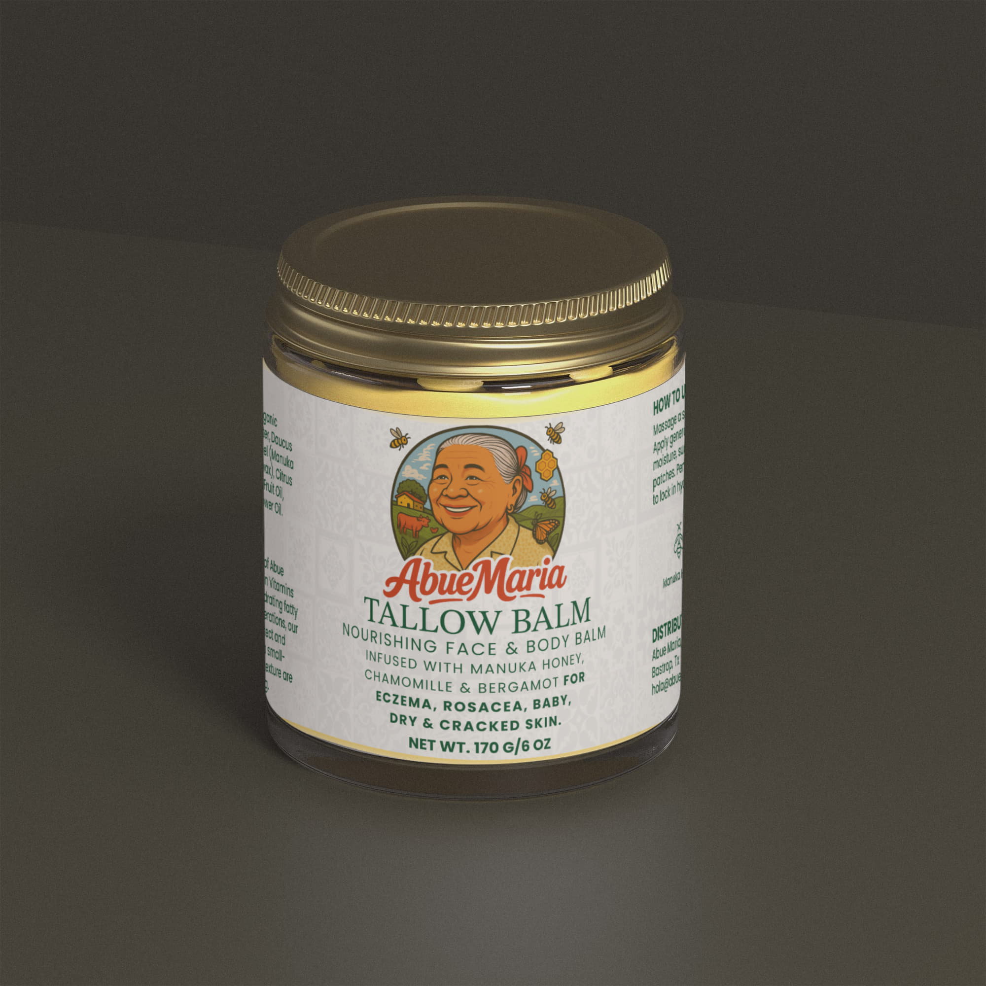 Manuka Honey Chamomile Tallow Body Balm