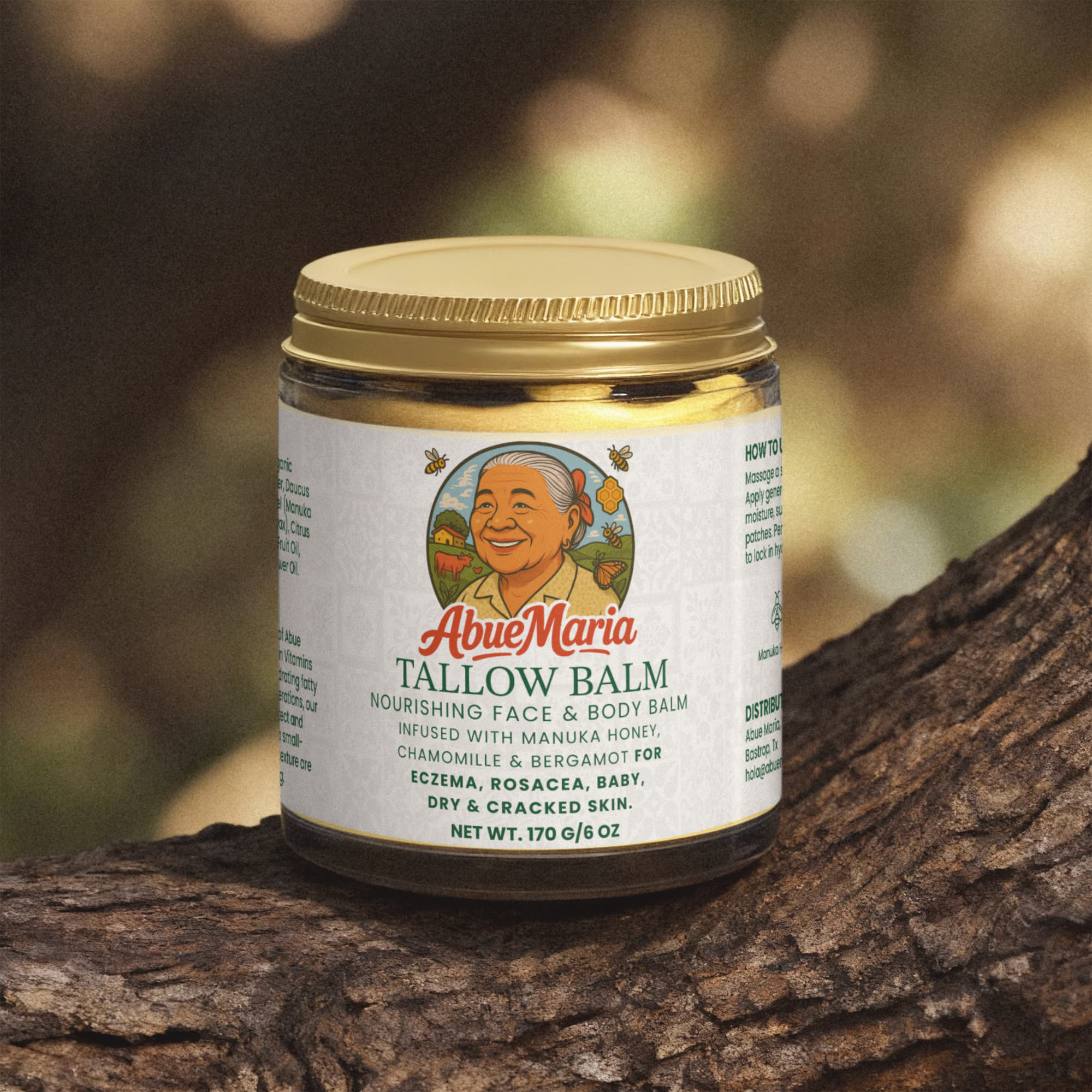 Manuka Honey Chamomile Tallow Body Balm