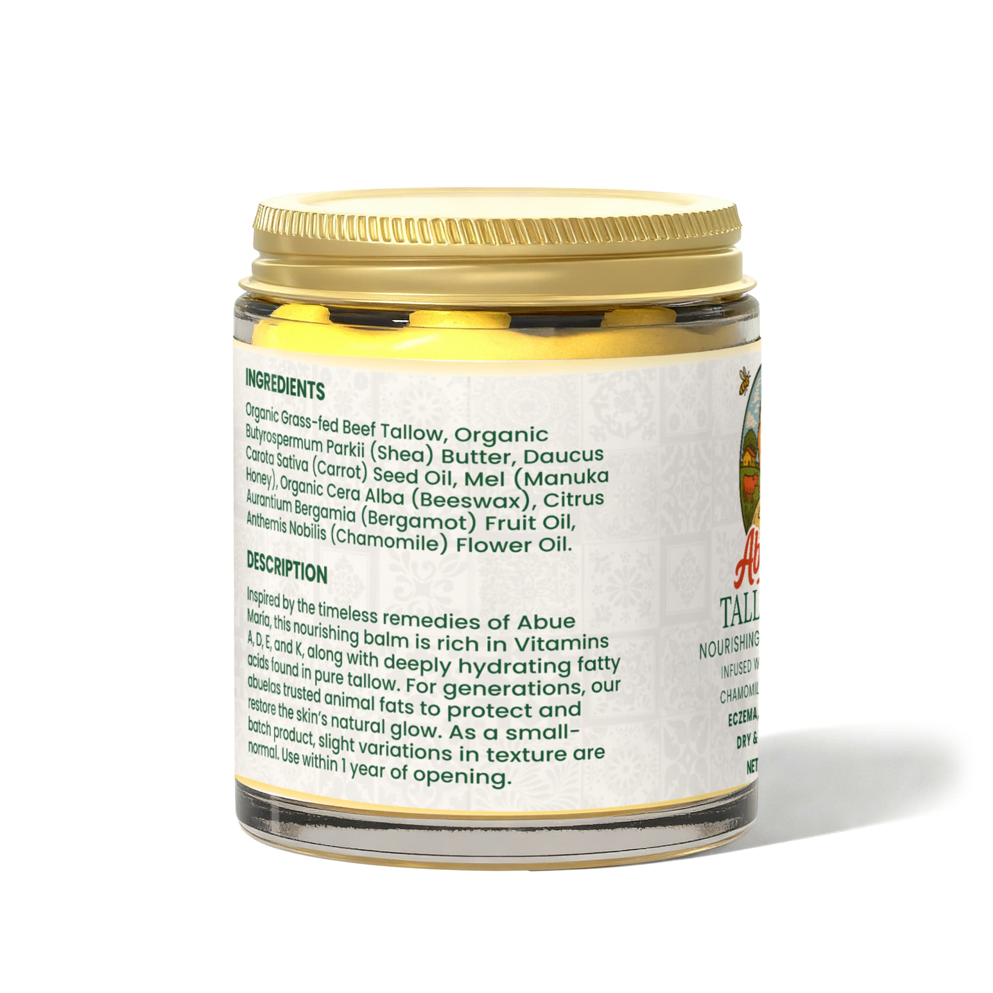 Manuka Honey Chamomile Tallow Body Balm
