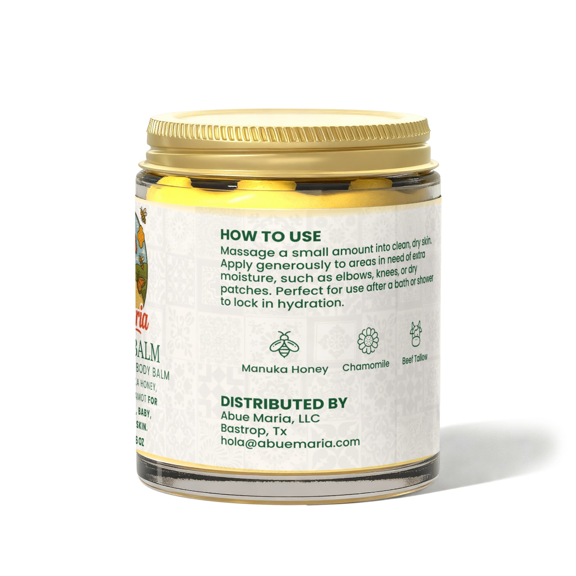 Manuka Honey Chamomile Tallow Body Balm